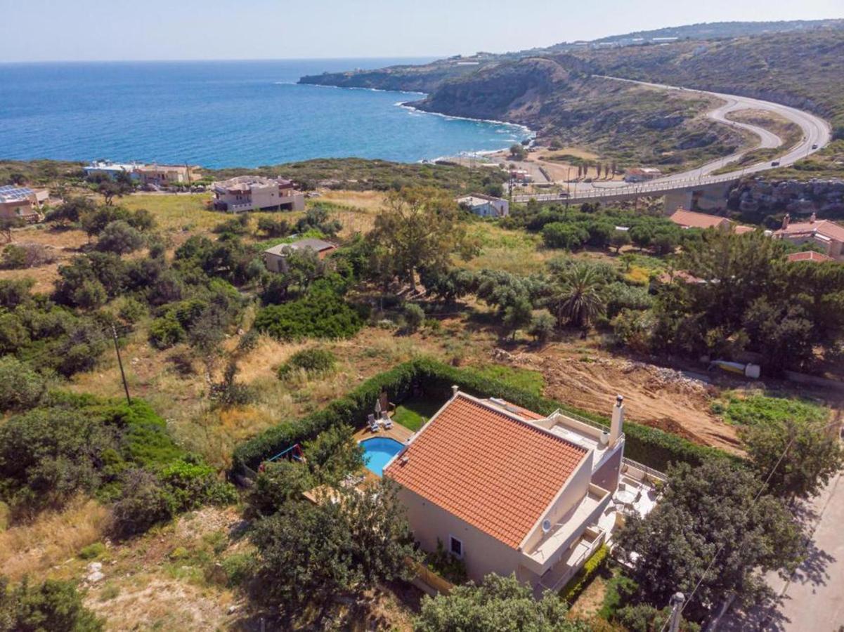 Villa Ellovos With Private Pool Rethymno Exteriör bild