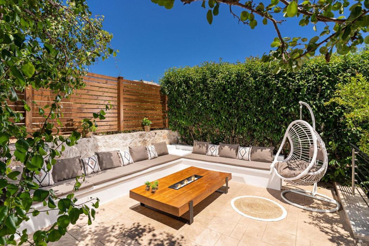 Villa Ellovos With Private Pool Rethymno Exteriör bild