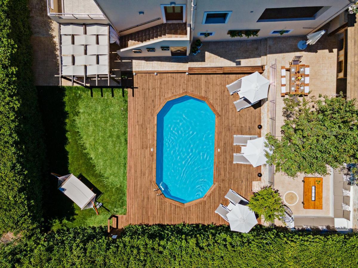 Villa Ellovos With Private Pool Rethymno Exteriör bild